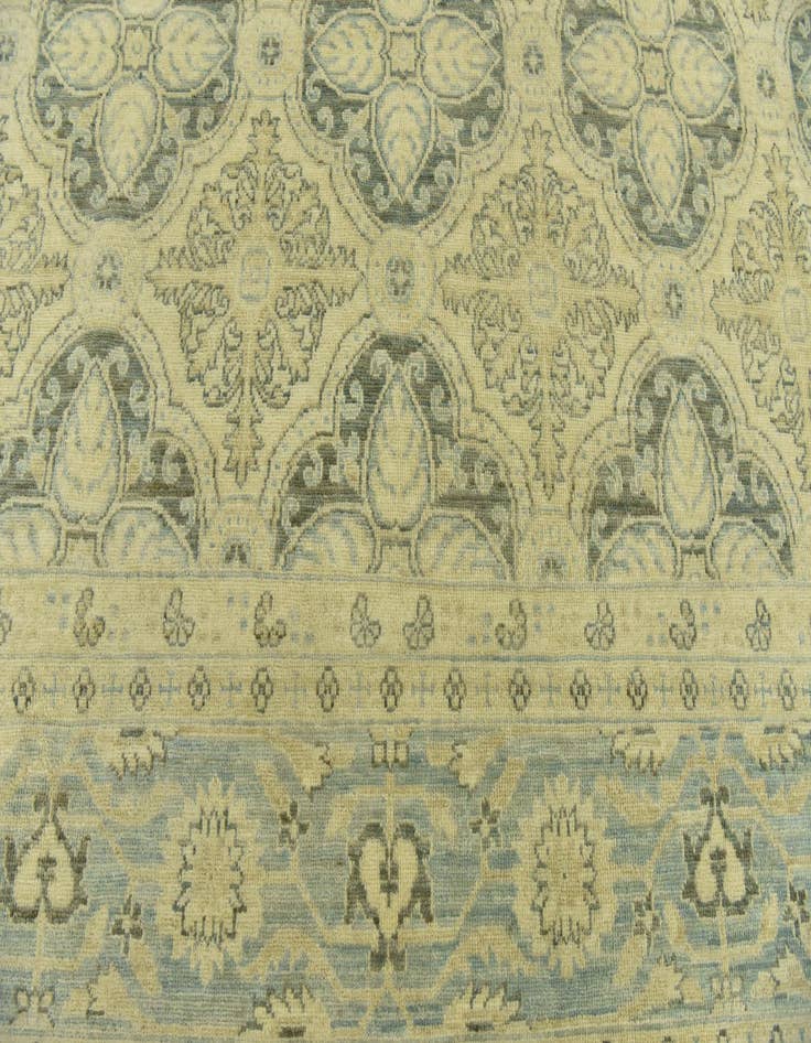 Detail image of  8' 8 x 10' 5  Hand Knotted Peshawar Ziegler Rug