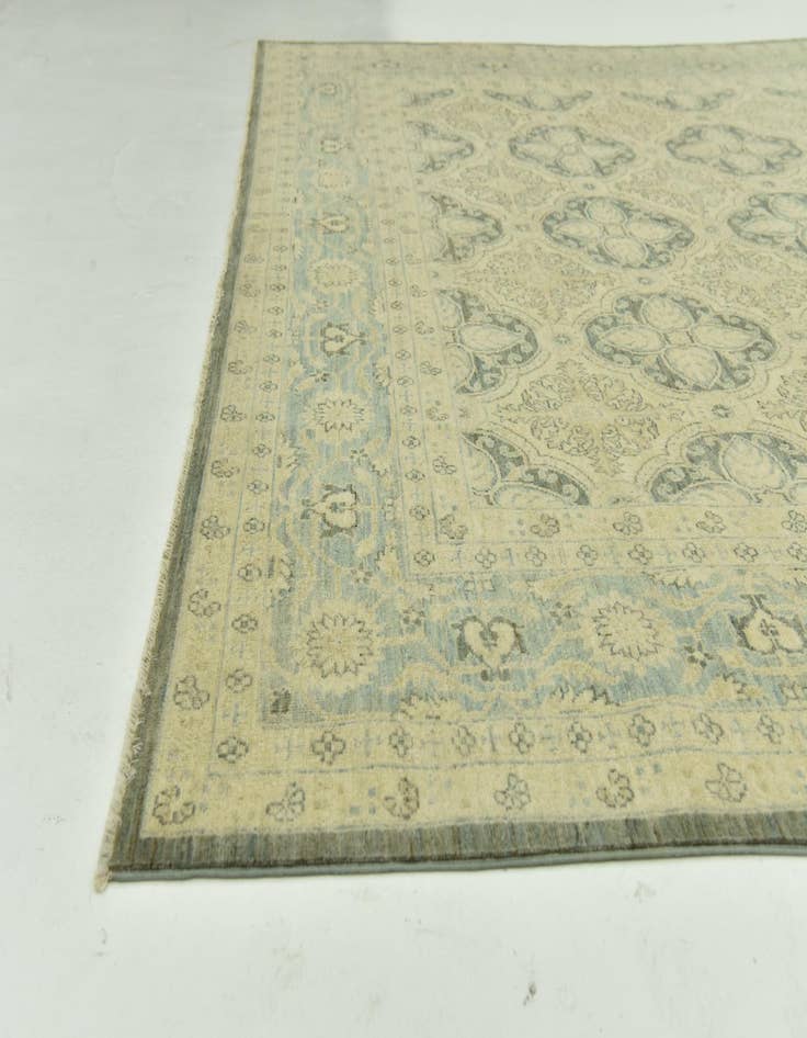 Detail image of  8' 8 x 10' 5  Hand Knotted Peshawar Ziegler Rug