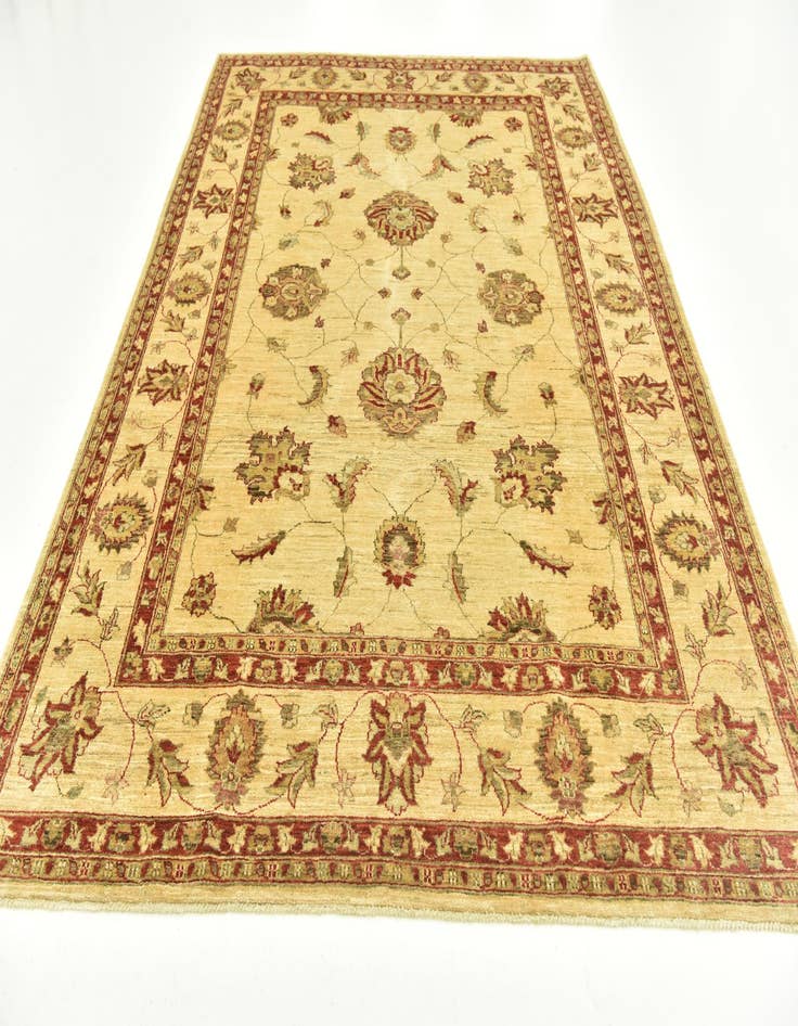 Detail image of  7' 2 x 10' 2  Hand Knotted Peshawar Ziegler Rug