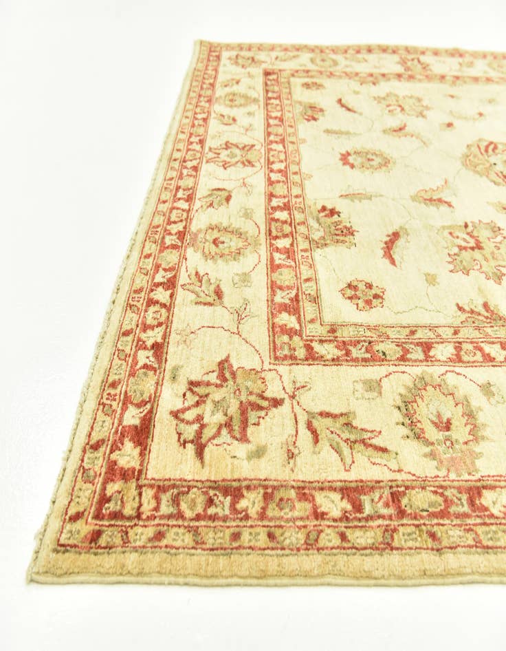 Detail image of  7' 2 x 10' 2  Hand Knotted Peshawar Ziegler Rug