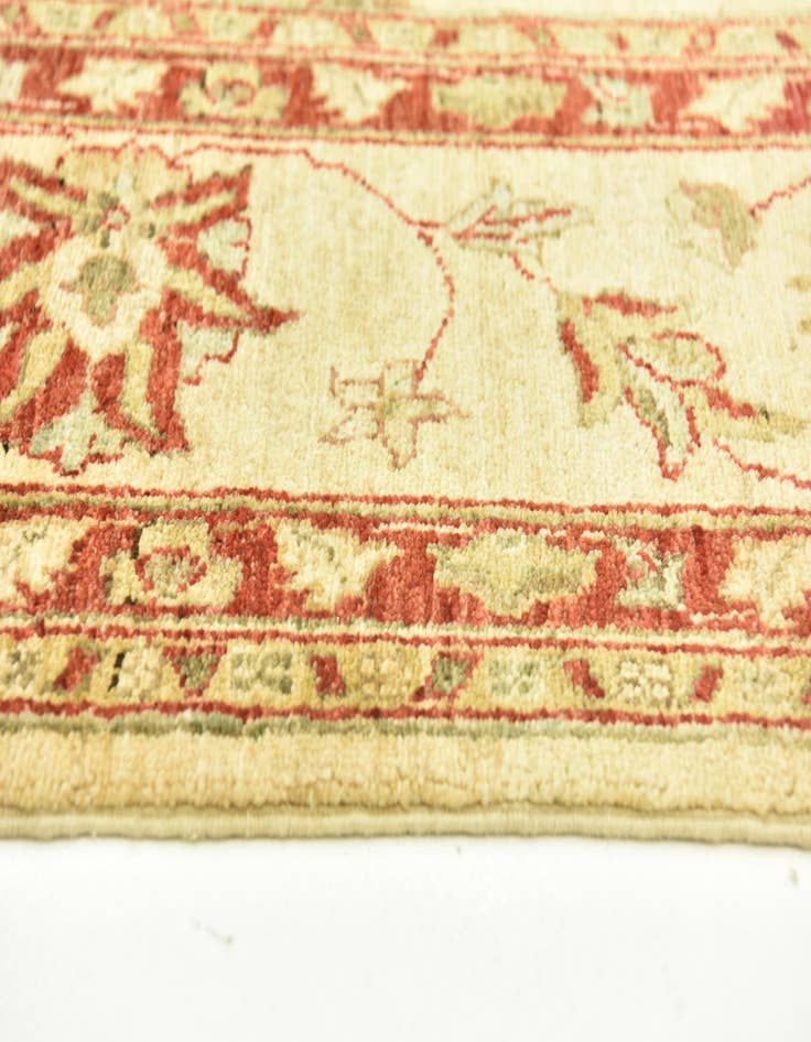 Detail image of  7' 2 x 10' 2  Hand Knotted Peshawar Ziegler Rug