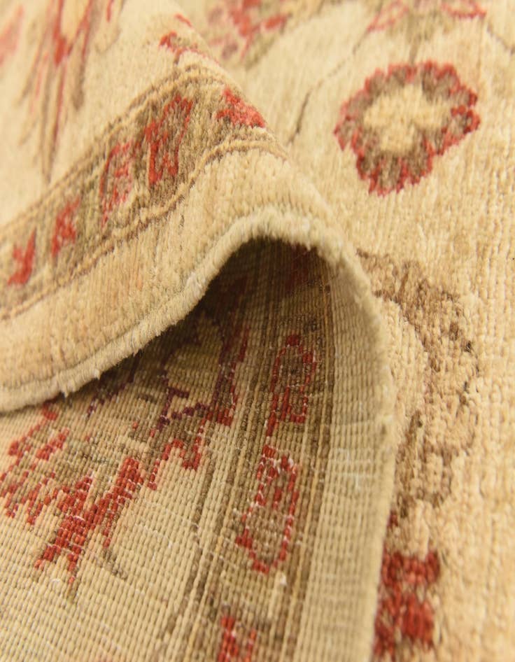 Detail image of  6' x 8' 3  Hand Knotted Peshawar Ziegler Rug