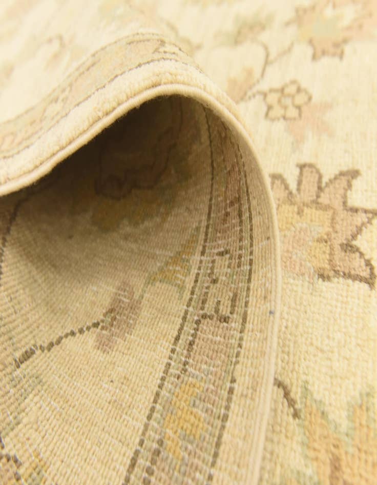 Detail image of  6' 7 x 9' 9  Hand Knotted Peshawar Ziegler Rug