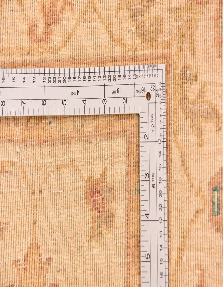 Detail image of  5' 8 x 7' 11  Hand Knotted Peshawar Ziegler Rug