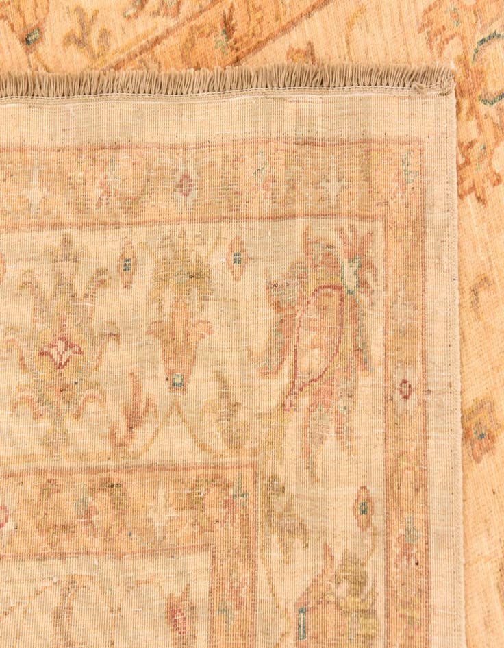 Detail image of  5' 8 x 7' 11  Hand Knotted Peshawar Ziegler Rug