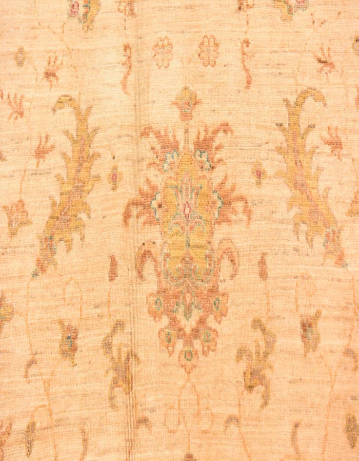 Detail image of  5' 8 x 7' 11  Hand Knotted Peshawar Ziegler Rug