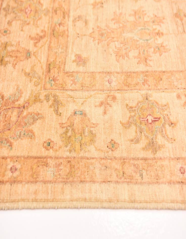 Detail image of  5' 8 x 7' 11  Hand Knotted Peshawar Ziegler Rug