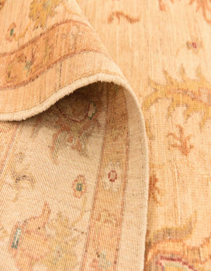 Detail image of  5' 8 x 7' 11  Hand Knotted Peshawar Ziegler Rug