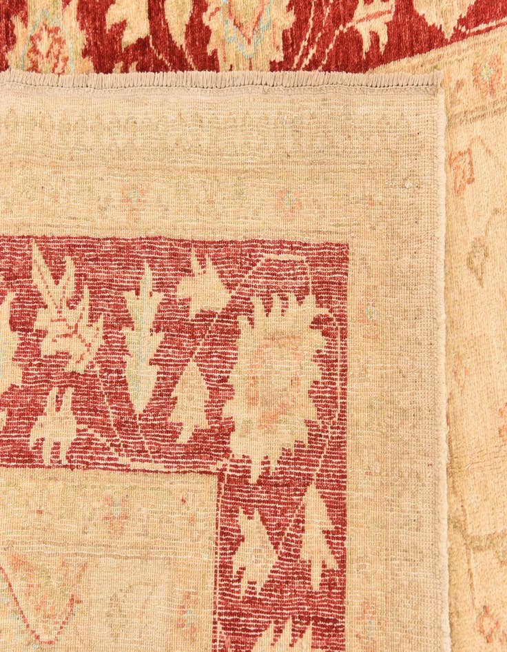 Detail image of  5' 9 x 7' 8  Hand Knotted Peshawar Ziegler Rug