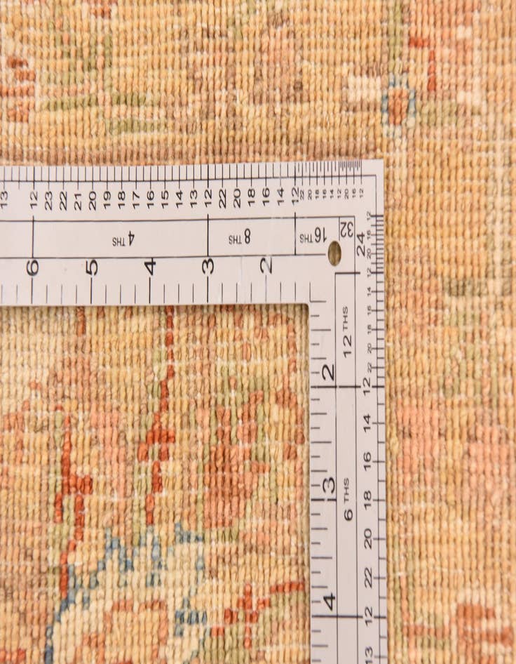 Detail image of  5' 9 x 8' 2  Hand Knotted Peshawar Ziegler Rug