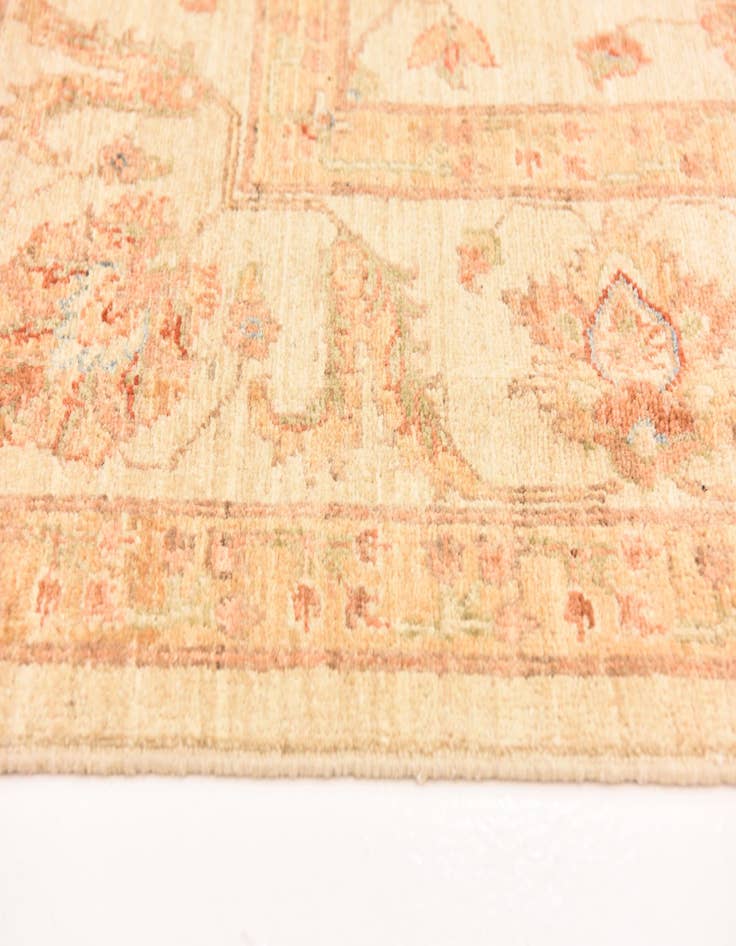 Detail image of  5' 9 x 8' 2  Hand Knotted Peshawar Ziegler Rug