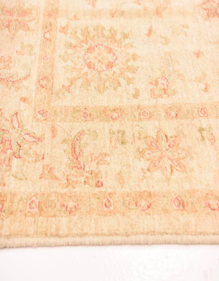 Detail image of  5' 8 x 7' 10  Hand Knotted Peshawar Ziegler Rug