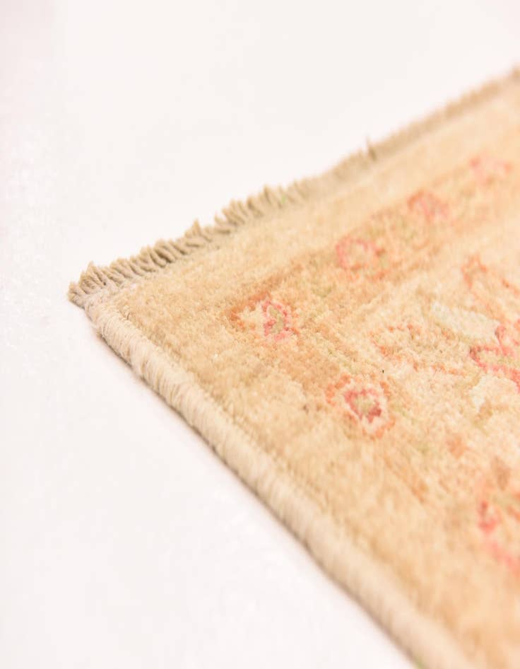 Detail image of  5' 8 x 7' 10  Hand Knotted Peshawar Ziegler Rug