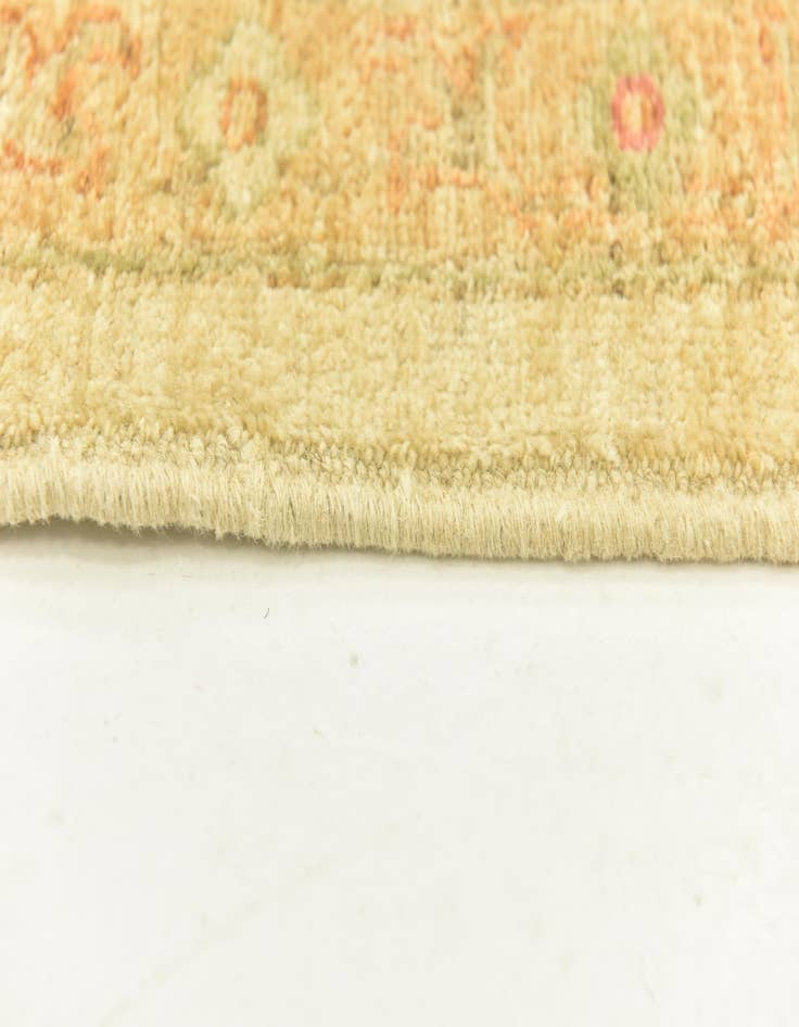 Detail image of  6' 8 x 9' 7  Hand Knotted Peshawar Ziegler Rug