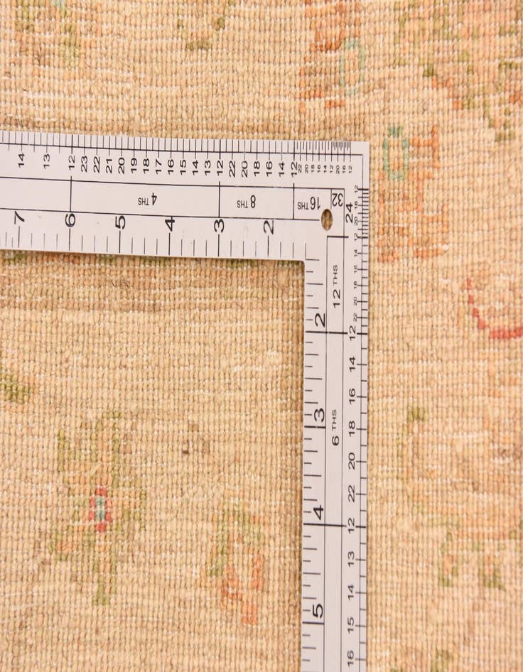 Detail image of  5' 7 x 7' 9  Hand Knotted Peshawar Ziegler Rug