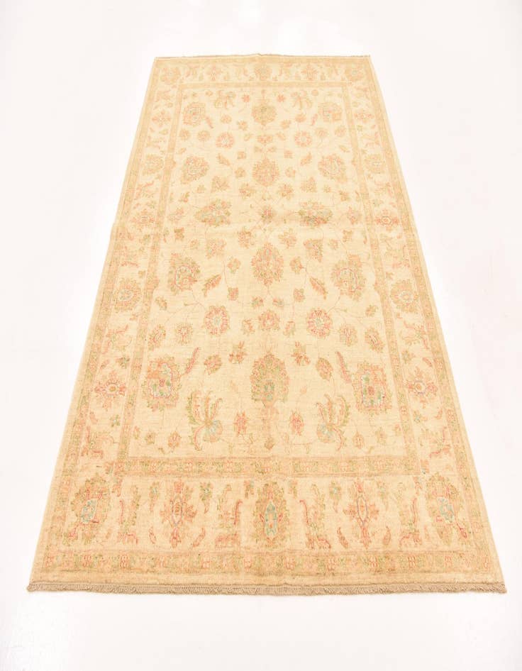 Detail image of  5' 7 x 7' 9  Hand Knotted Peshawar Ziegler Rug