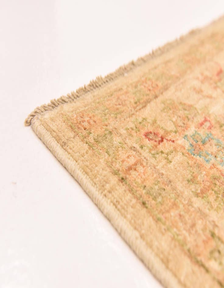 Detail image of  5' 7 x 7' 9  Hand Knotted Peshawar Ziegler Rug