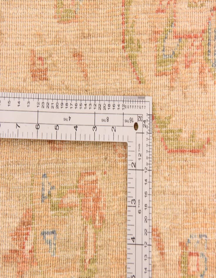 Detail image of  5' 6 x 7' 9  Hand Knotted Peshawar Ziegler Rug