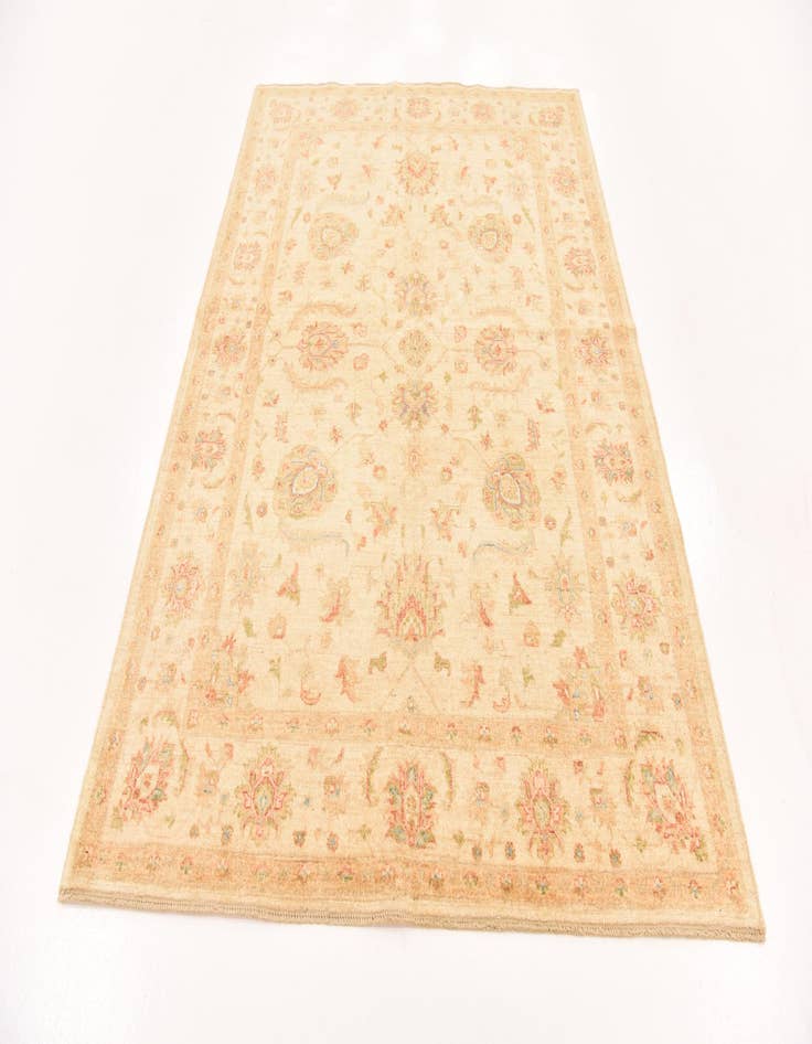 Detail image of  5' 6 x 7' 9  Hand Knotted Peshawar Ziegler Rug