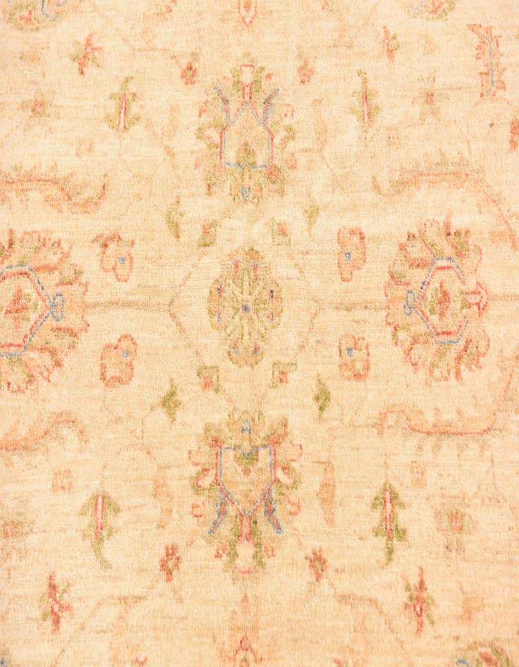 Detail image of  5' 6 x 7' 9  Hand Knotted Peshawar Ziegler Rug