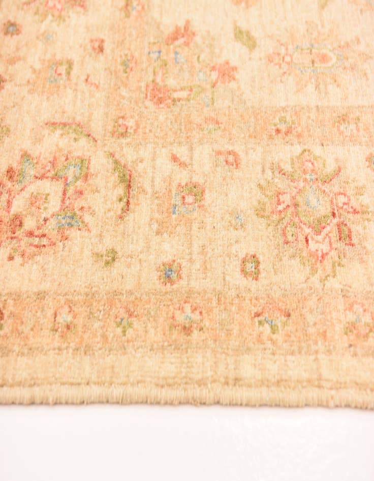 Detail image of  5' 6 x 7' 9  Hand Knotted Peshawar Ziegler Rug