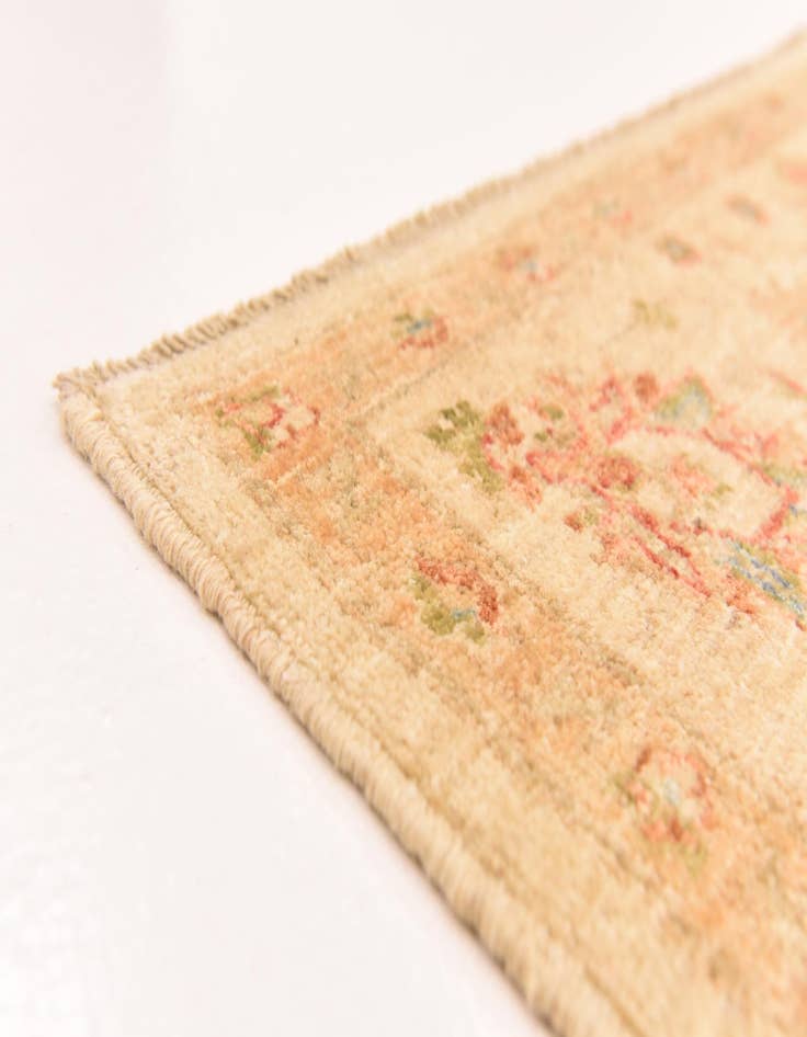 Detail image of  5' 6 x 7' 9  Hand Knotted Peshawar Ziegler Rug