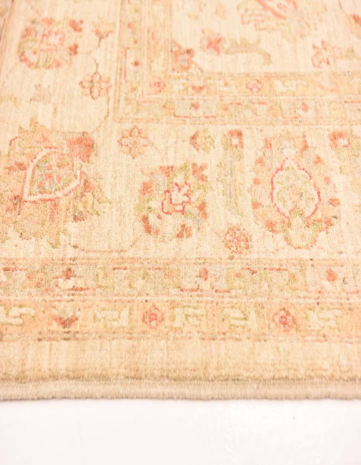 Detail image of  6' 8 x 8' 3  Hand Knotted Peshawar Ziegler Rug