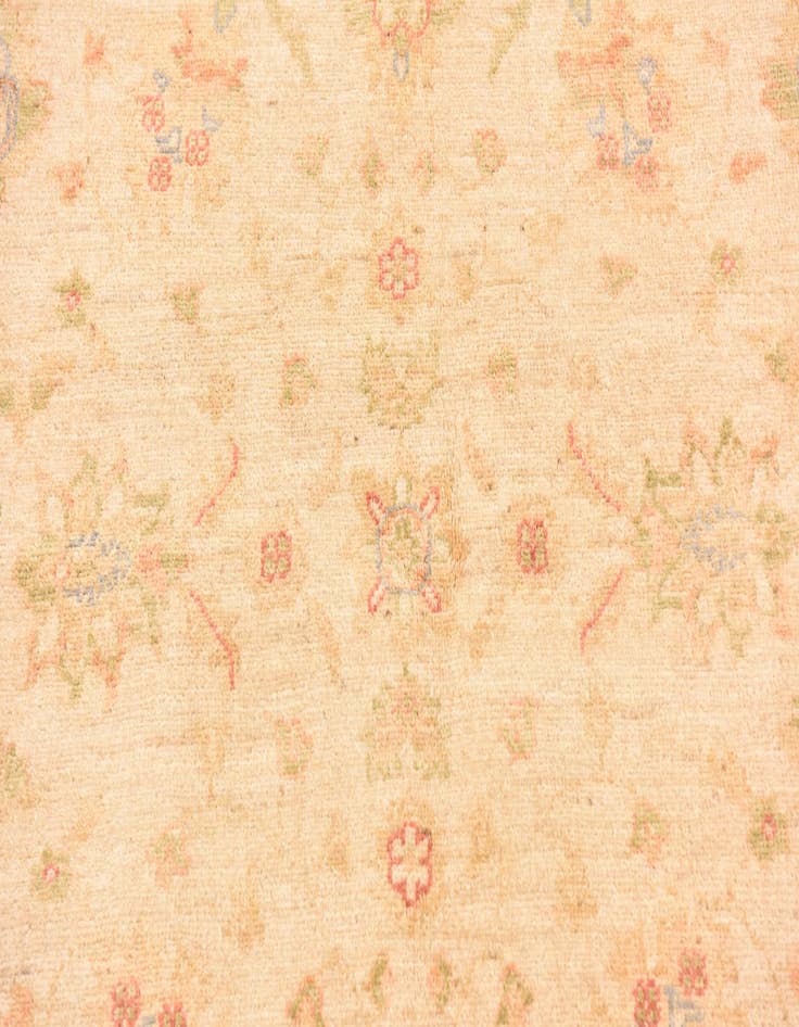 Detail image of  4' 1 x 5' 9  Hand Knotted Peshawar Ziegler Rug