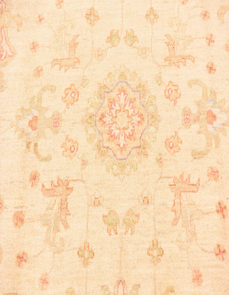Detail image of  5' 10 x 7' 11  Hand Knotted Peshawar Ziegler Rug