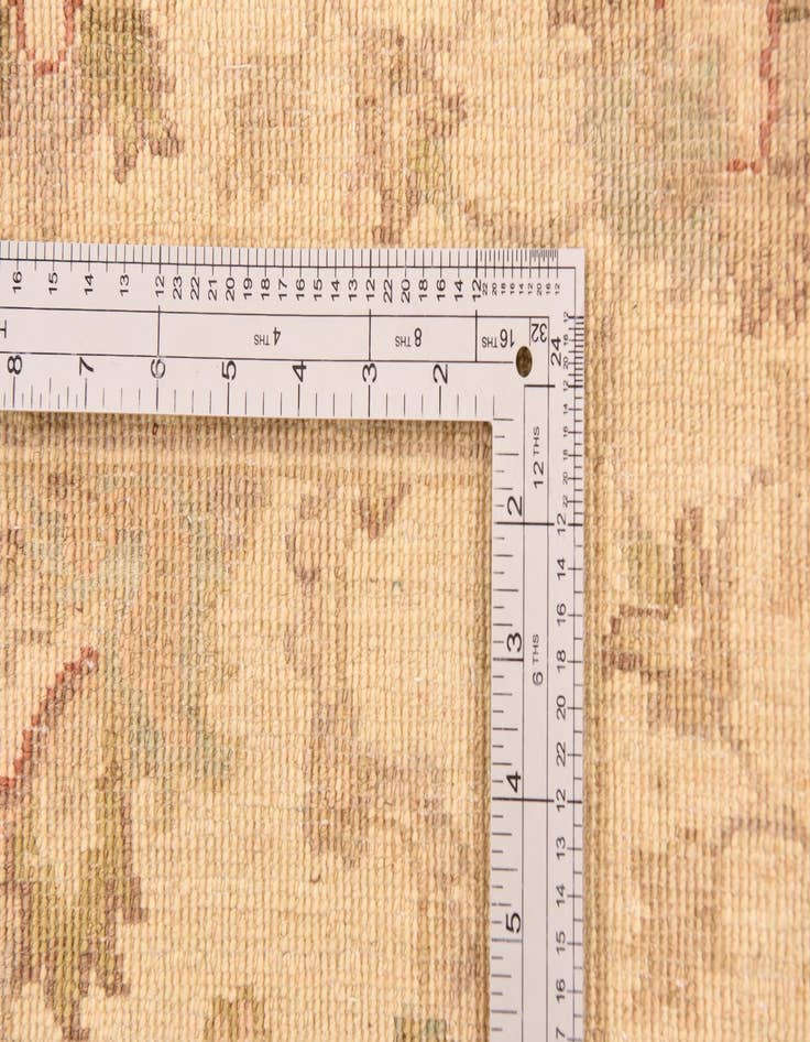 Detail image of  4' x 6' 1  Hand Knotted Peshawar Ziegler Rug