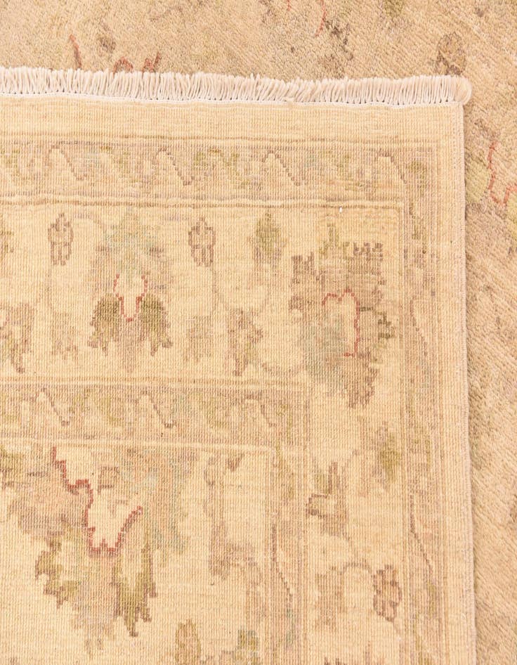 Detail image of  4' x 6' 1  Hand Knotted Peshawar Ziegler Rug