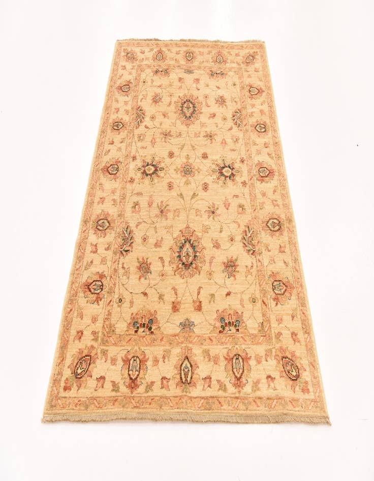 Detail image of  4' x 6'  Hand Knotted Peshawar Ziegler Rug