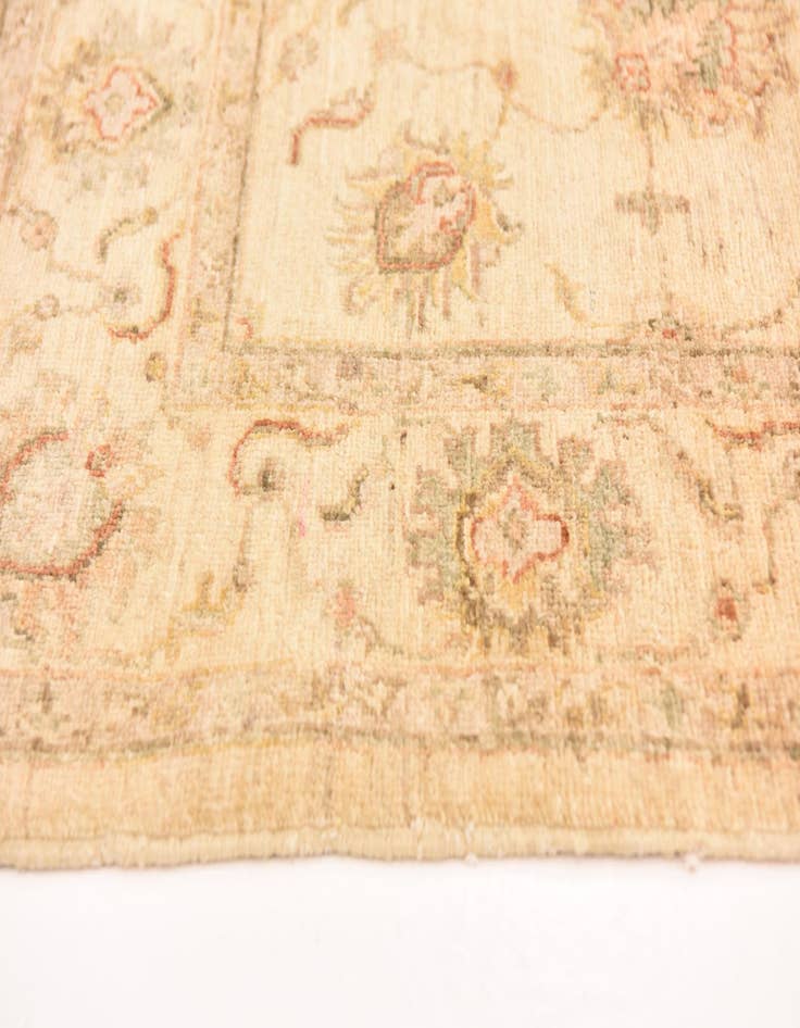 Detail image of  4' 1 x 6'  Hand Knotted Peshawar Ziegler Rug