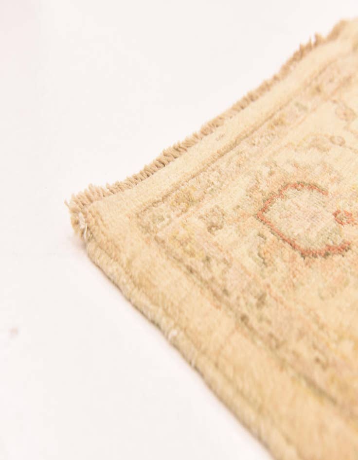 Detail image of  4' 1 x 6'  Hand Knotted Peshawar Ziegler Rug