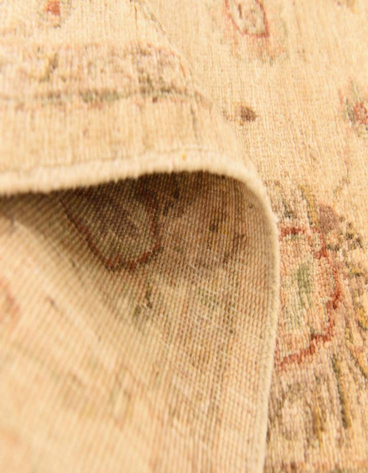 Detail image of  4' 1 x 6'  Hand Knotted Peshawar Ziegler Rug