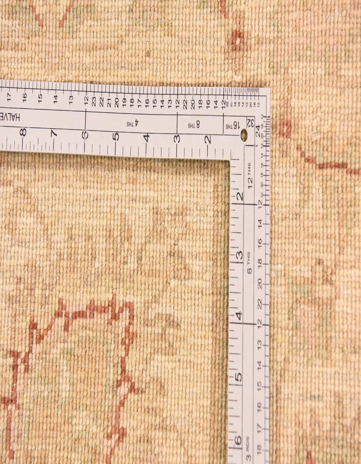 Detail image of  4' x 6' 2  Hand Knotted Peshawar Ziegler Rug