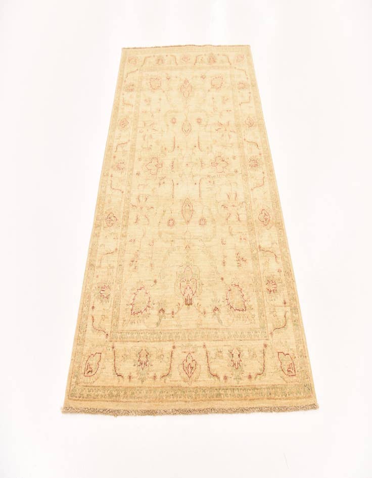 Detail image of  4' x 6' 2  Hand Knotted Peshawar Ziegler Rug