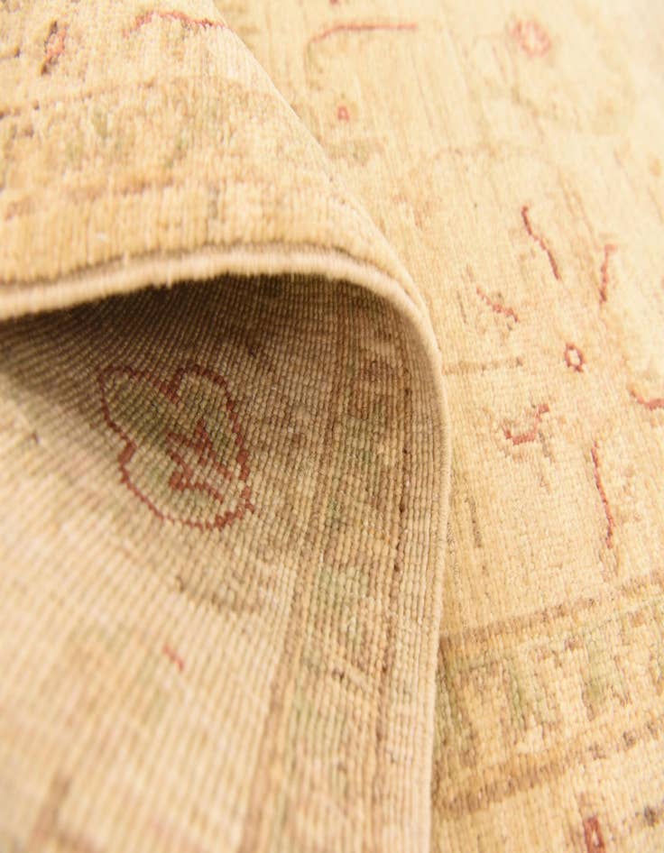 Detail image of  4' x 6' 2  Hand Knotted Peshawar Ziegler Rug