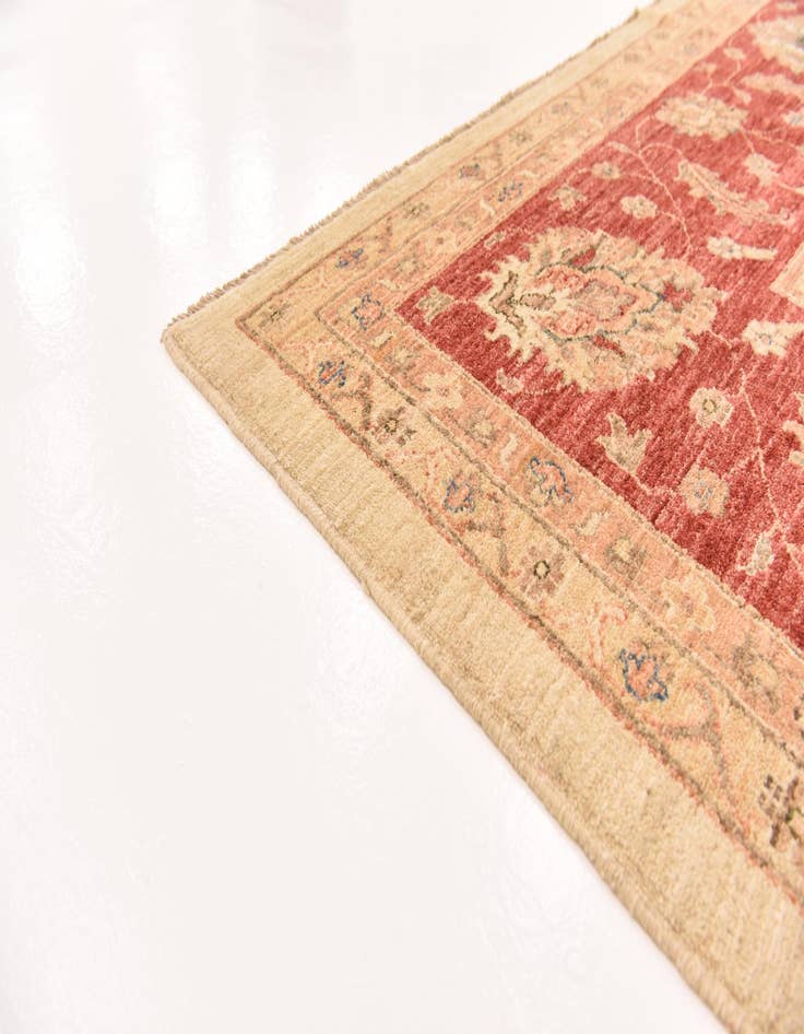 Detail image of  13' 2 x 17' 8  Hand Knotted Peshawar Ziegler Rug