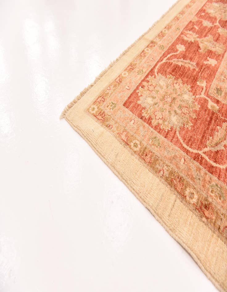 Detail image of  10' x 13' 9  Hand Knotted Peshawar Ziegler Rug