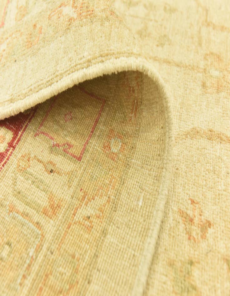 Detail image of  9' 9 x 12' 9  Hand Knotted Peshawar Ziegler Rug