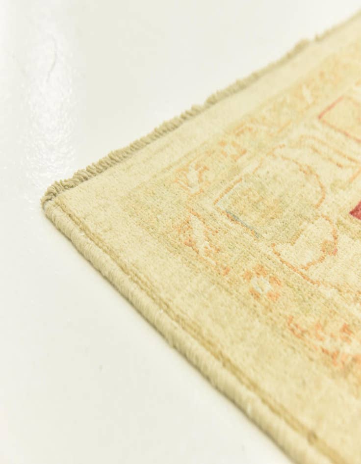 Detail image of  9' 9 x 12' 9  Hand Knotted Peshawar Ziegler Rug