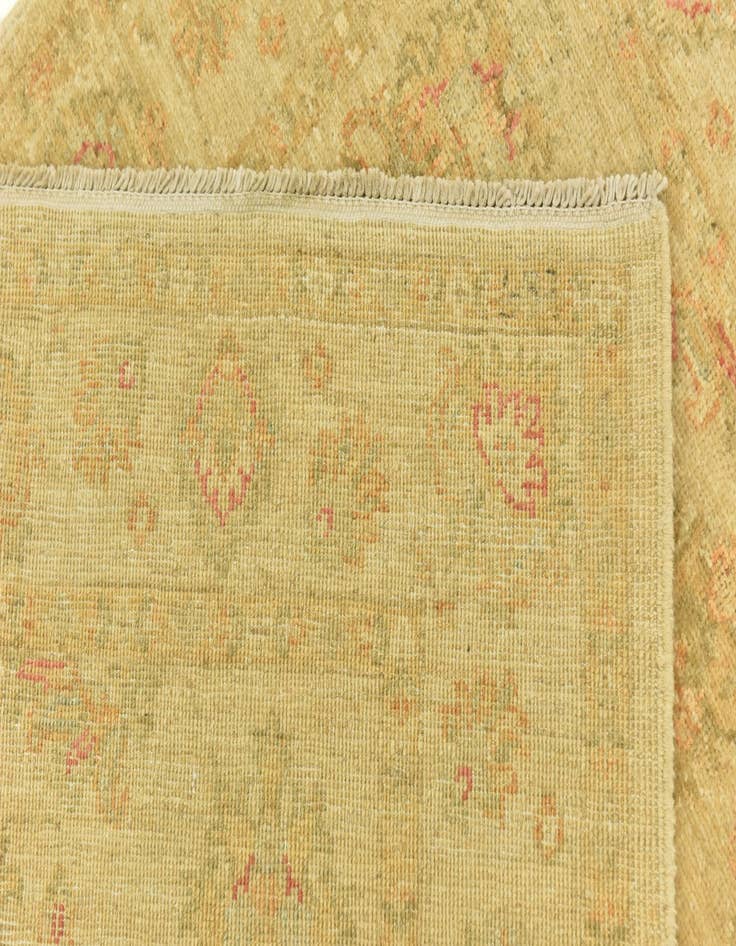 Detail image of  3' 4 x 4' 10  Hand Knotted Peshawar Ziegler Rug