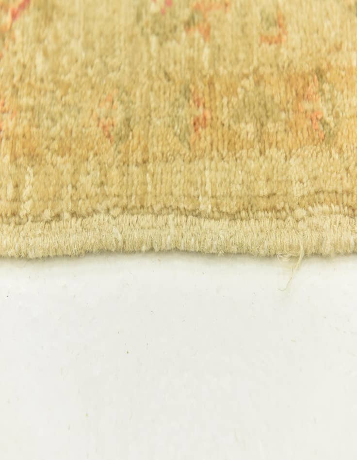 Detail image of  3' 4 x 4' 10  Hand Knotted Peshawar Ziegler Rug