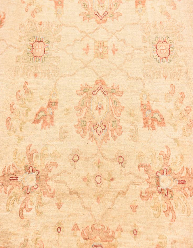 Detail image of  8' 5 x 11' 3  Hand Knotted Peshawar Ziegler Rug