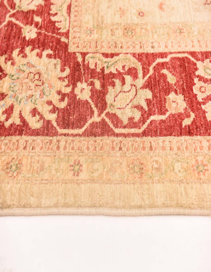 Detail image of  8' 5 x 11' 3  Hand Knotted Peshawar Ziegler Rug