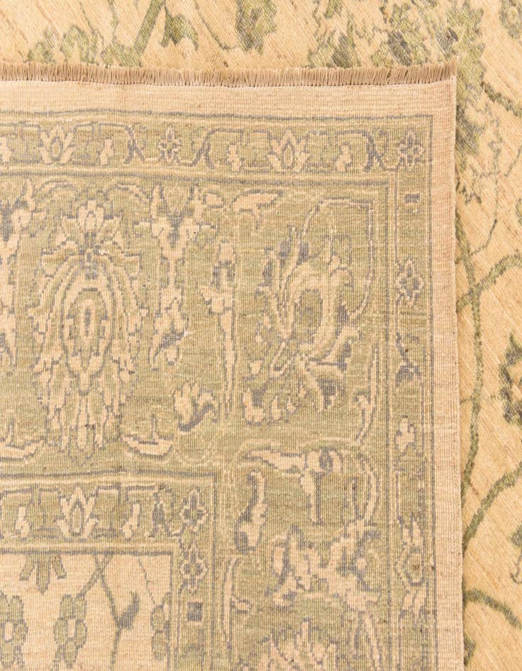 Detail image of  8' 4 x 11' 6  Hand Knotted Peshawar Ziegler Rug