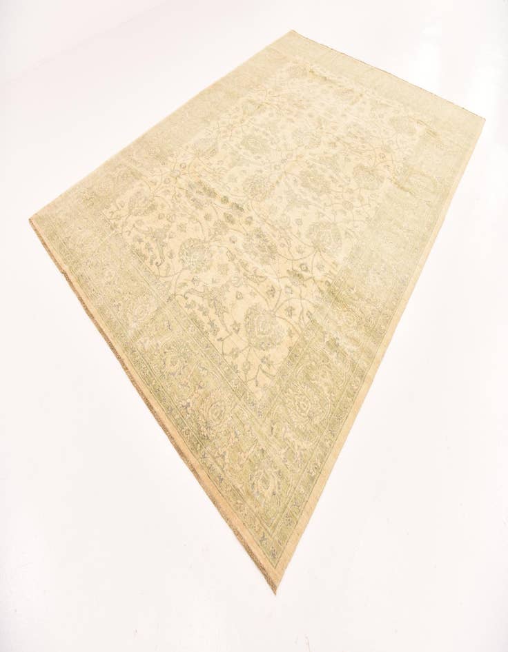 Detail image of  8' 4 x 11' 6  Hand Knotted Peshawar Ziegler Rug