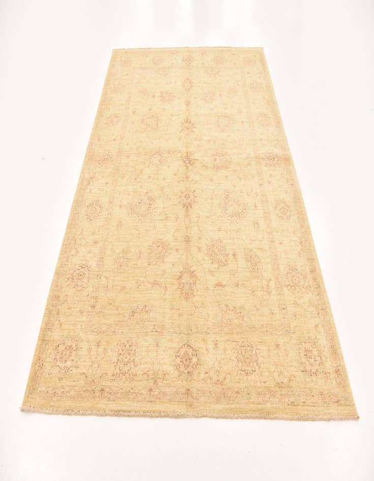 Detail image of  5' 8 x 7' 11  Hand Knotted Peshawar Ziegler Rug