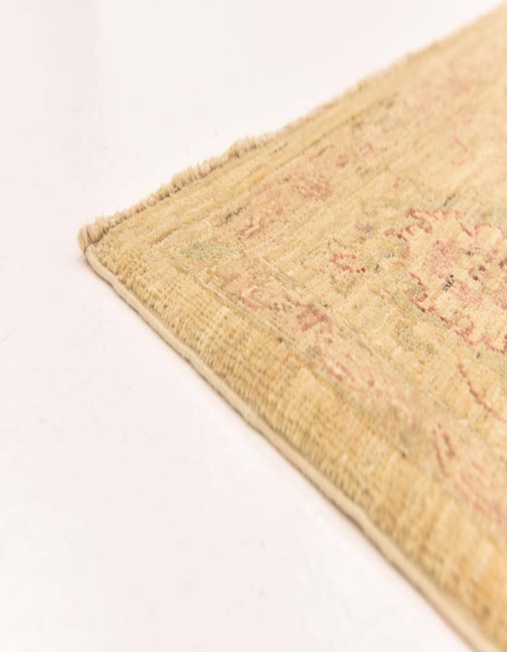 Detail image of  5' 8 x 7' 11  Hand Knotted Peshawar Ziegler Rug